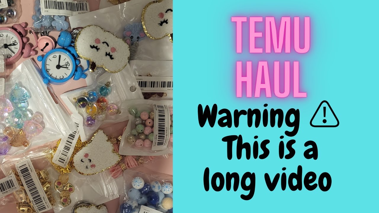 Temu Craft Haul
