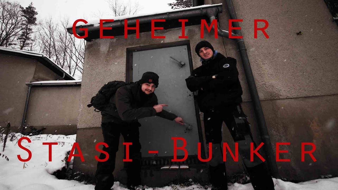 Geheimen Stasi-Bunker gefunden.