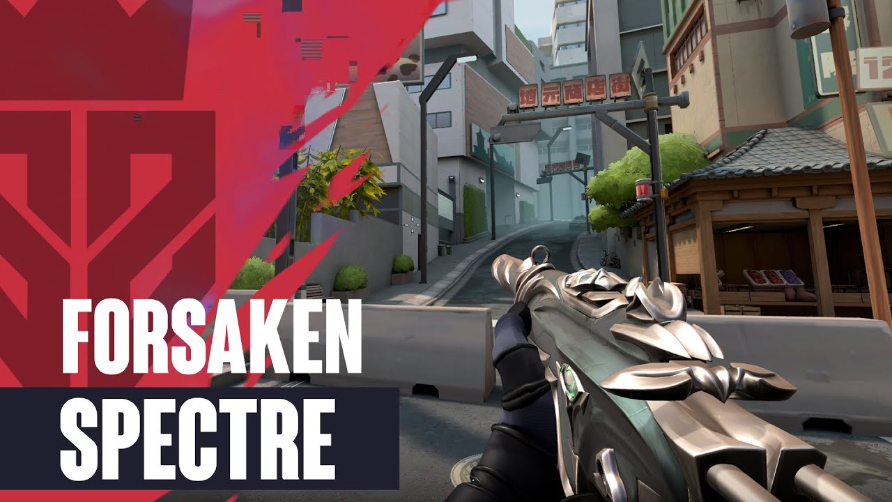 Forsaken Spectre Skin Showcase - Valorant Forsaken Skins
