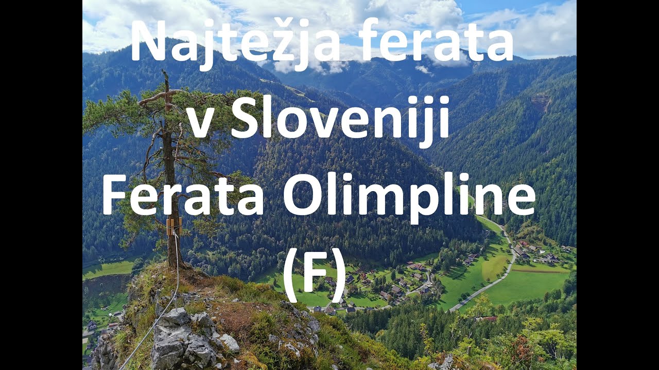 Najtežja ferata v Sloveniji! Ferata Olimpline (F) 10.9.2022 #gopro10 #ferrata #gopro #viaferrata