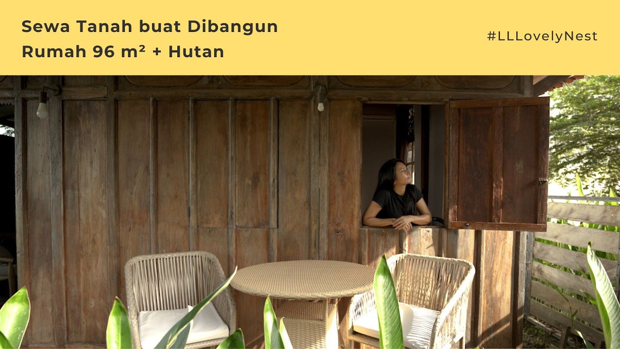 Rumah yang Dibangun Sendiri Dengan Struktur Limasan Jawa | Lovely Nest: Irma + Mo