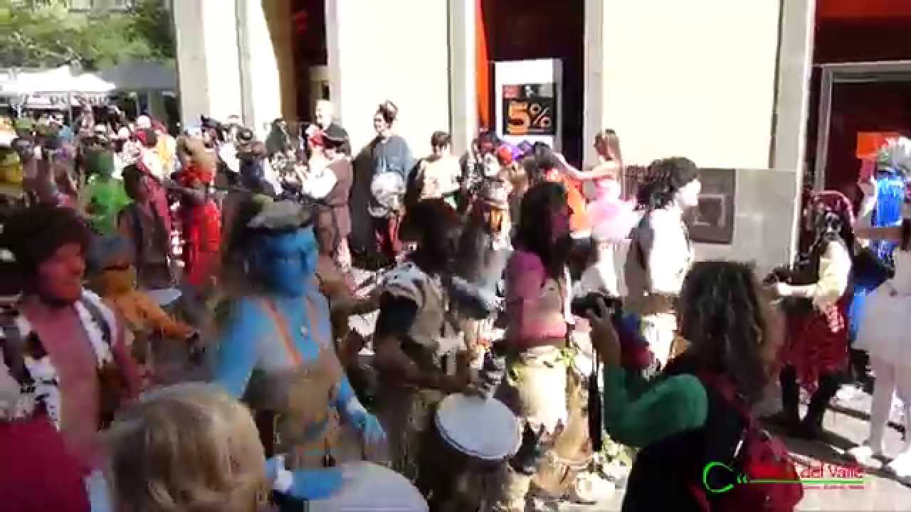 Carnaval de Día 2015 en Santa Cruz de Tenerife, con Unai y Dautaka