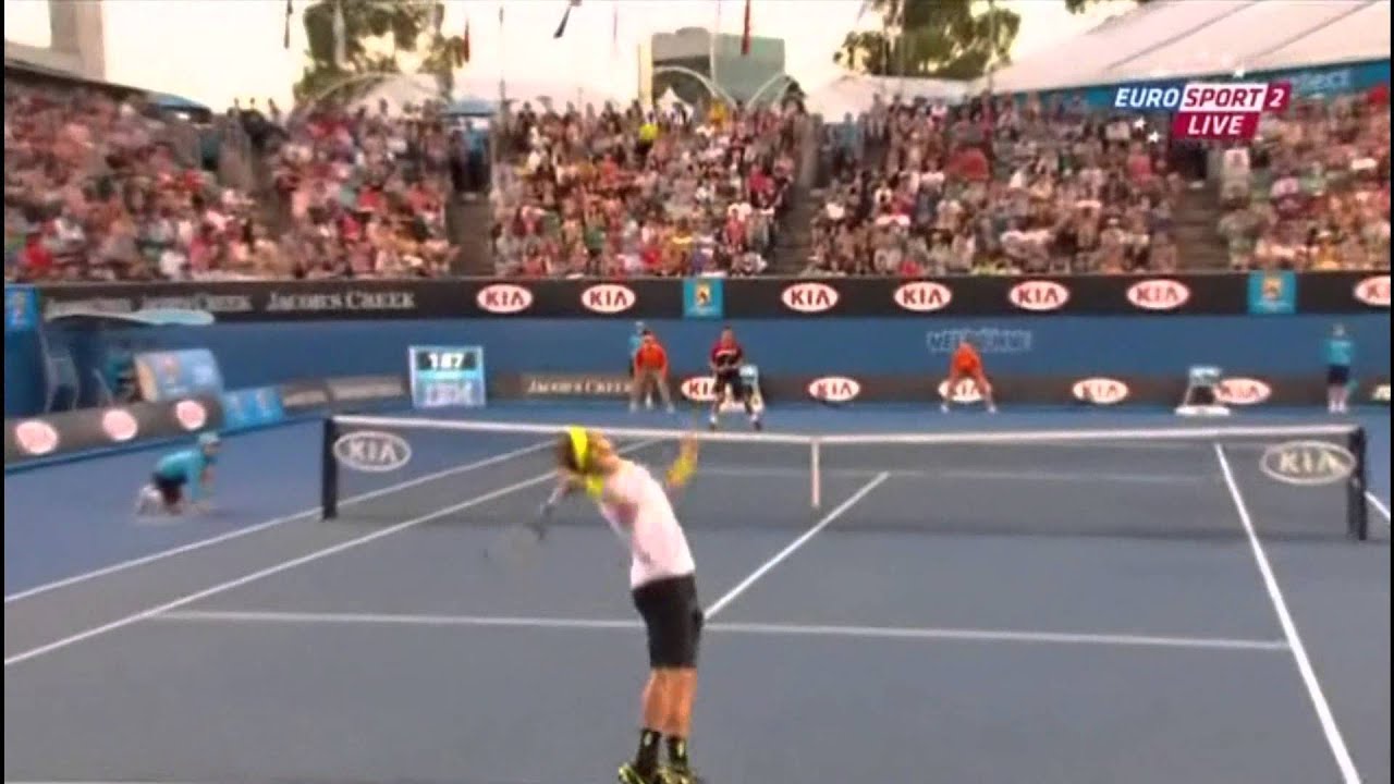 Janko Tipsarevic vs Lukas Lacko Highlights - Australian Open 2013