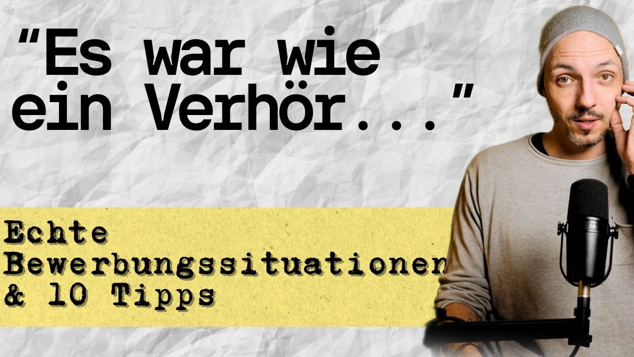 10 Bewerbungstipps aus der REALITÄT! Traumjob finden ist einfach, bekommen ist schwer!