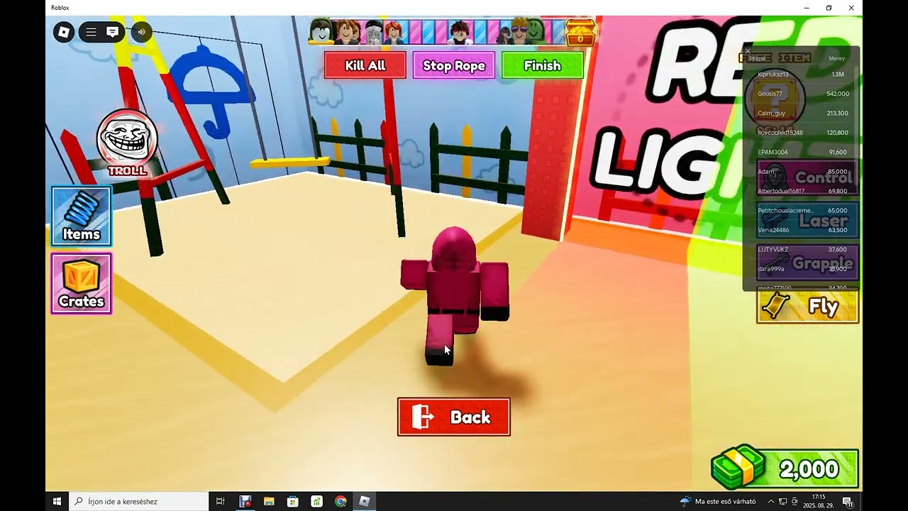 ROBLOX GAMING PARTY PAT 1