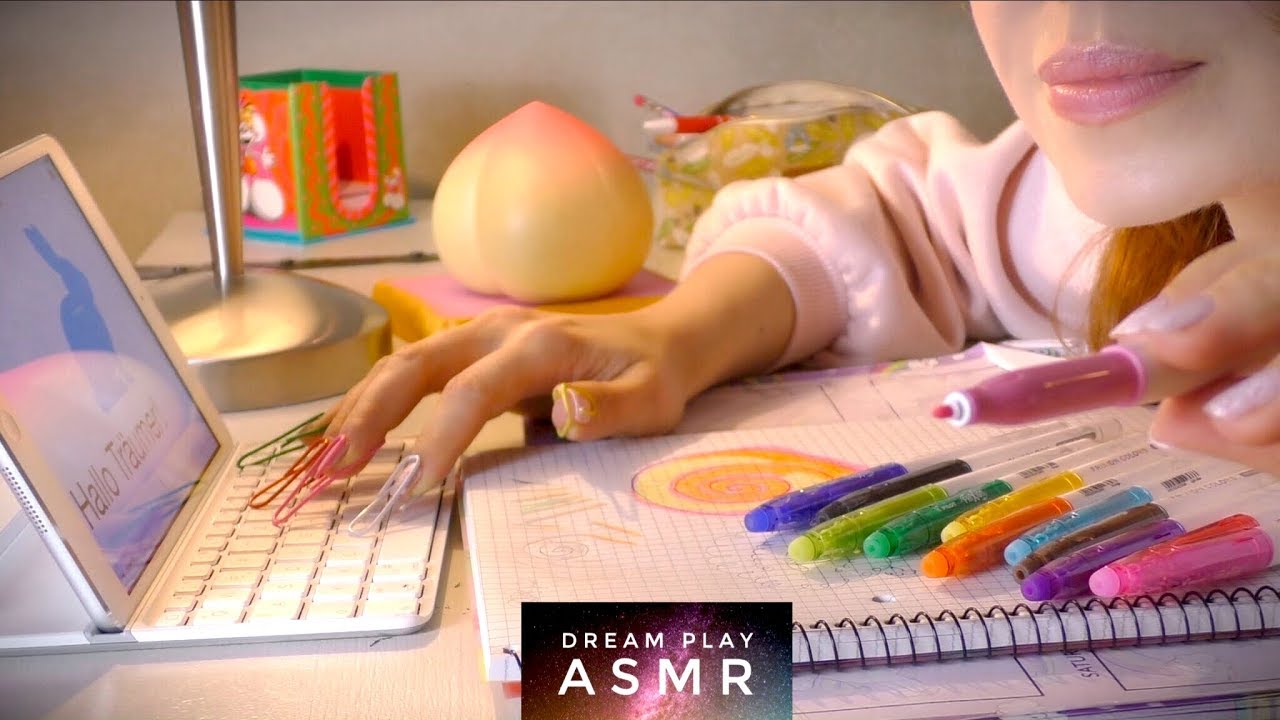 ★ASMR★ Entspannen am Schreibtisch - after school relaxation | Dream Play ASMR