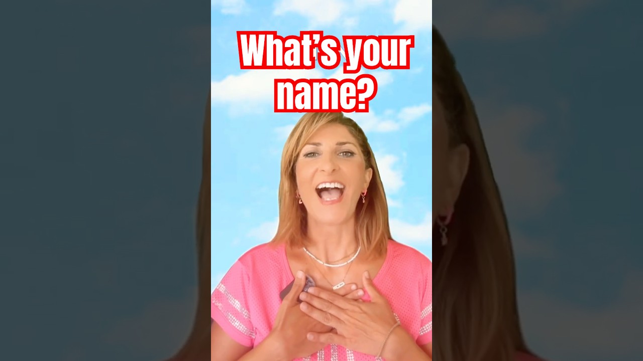 ✨ Fun English Chant for Kids | What&rsquo;s Your Name? |Classroom Song #teachers #learningisfun #kidsongs