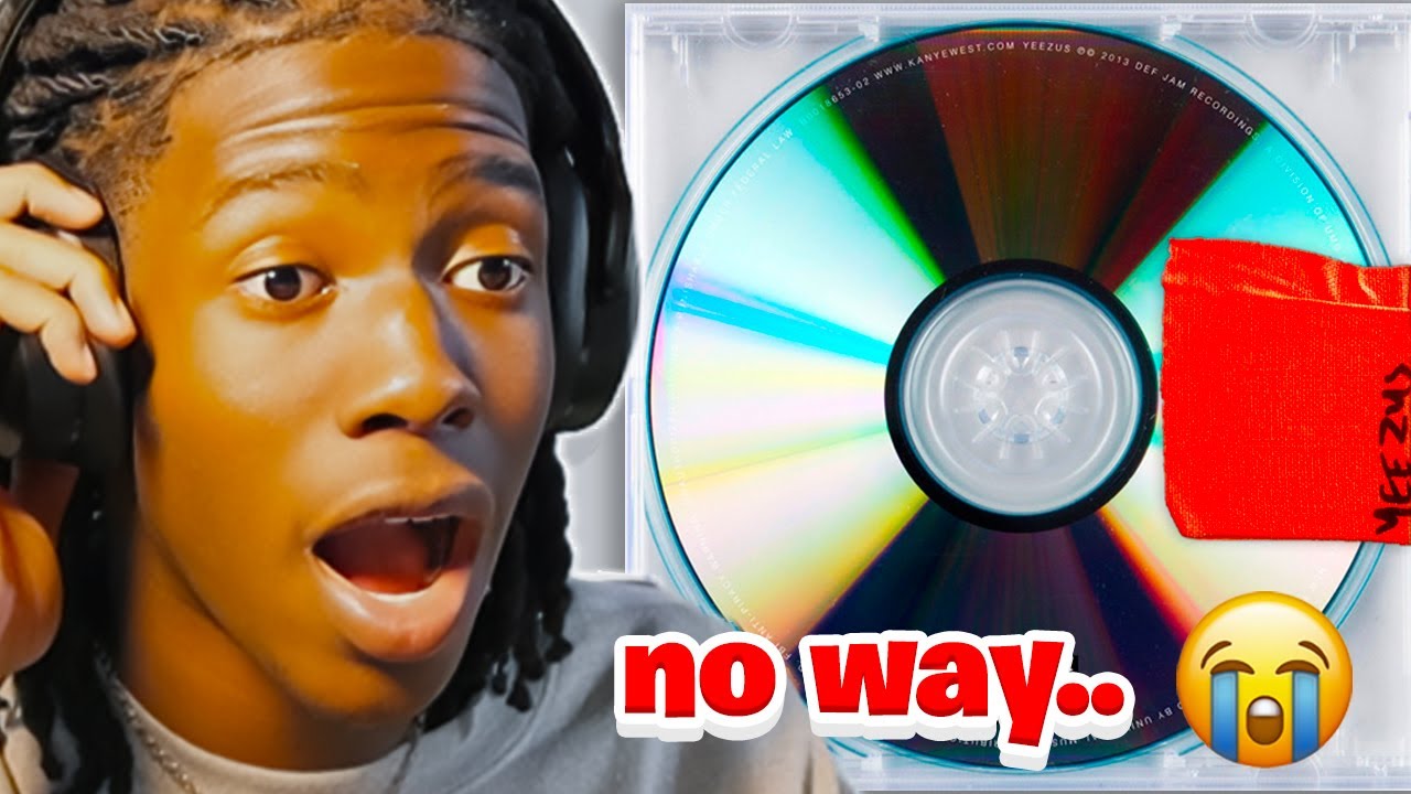 Listening to Kanye West for the First Time *he’s mid* 😭