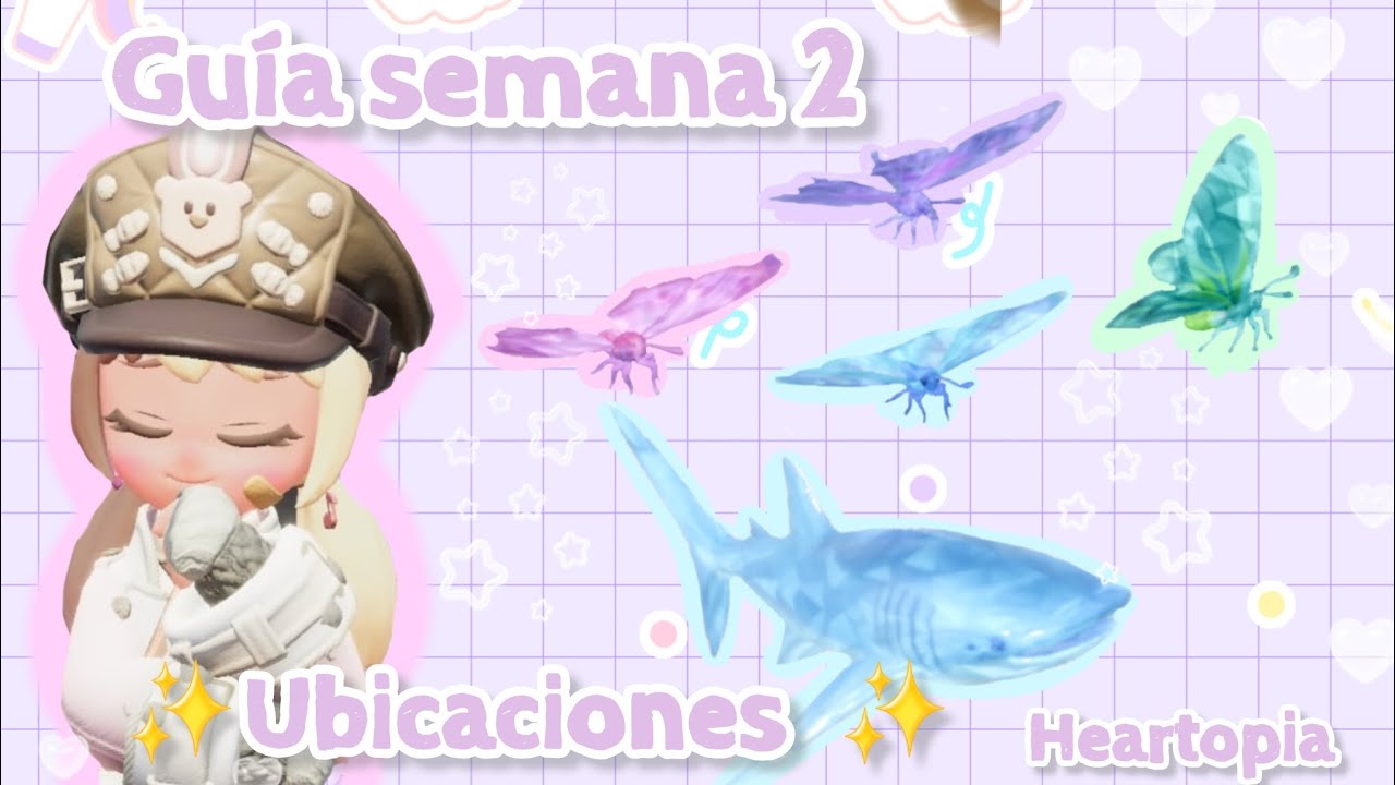 ✨️ Ubicaciones + tutorial de la semana 2 en heartopia ✨️ Rapido y sencillo 🤩