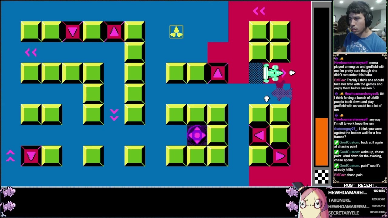 UFO 50 - Paint Chase Speedrun - 14:30.785 IGT [WR 10/7/25]
