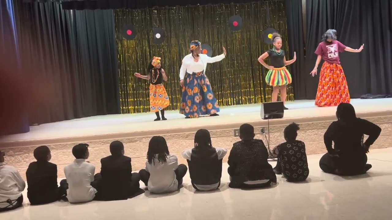 Black History Program performed by 5th grade students and our PULSE Step Team