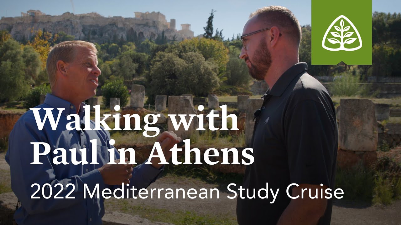 Walking with Paul in Athens: 2022 Mediterranean Study Cruise