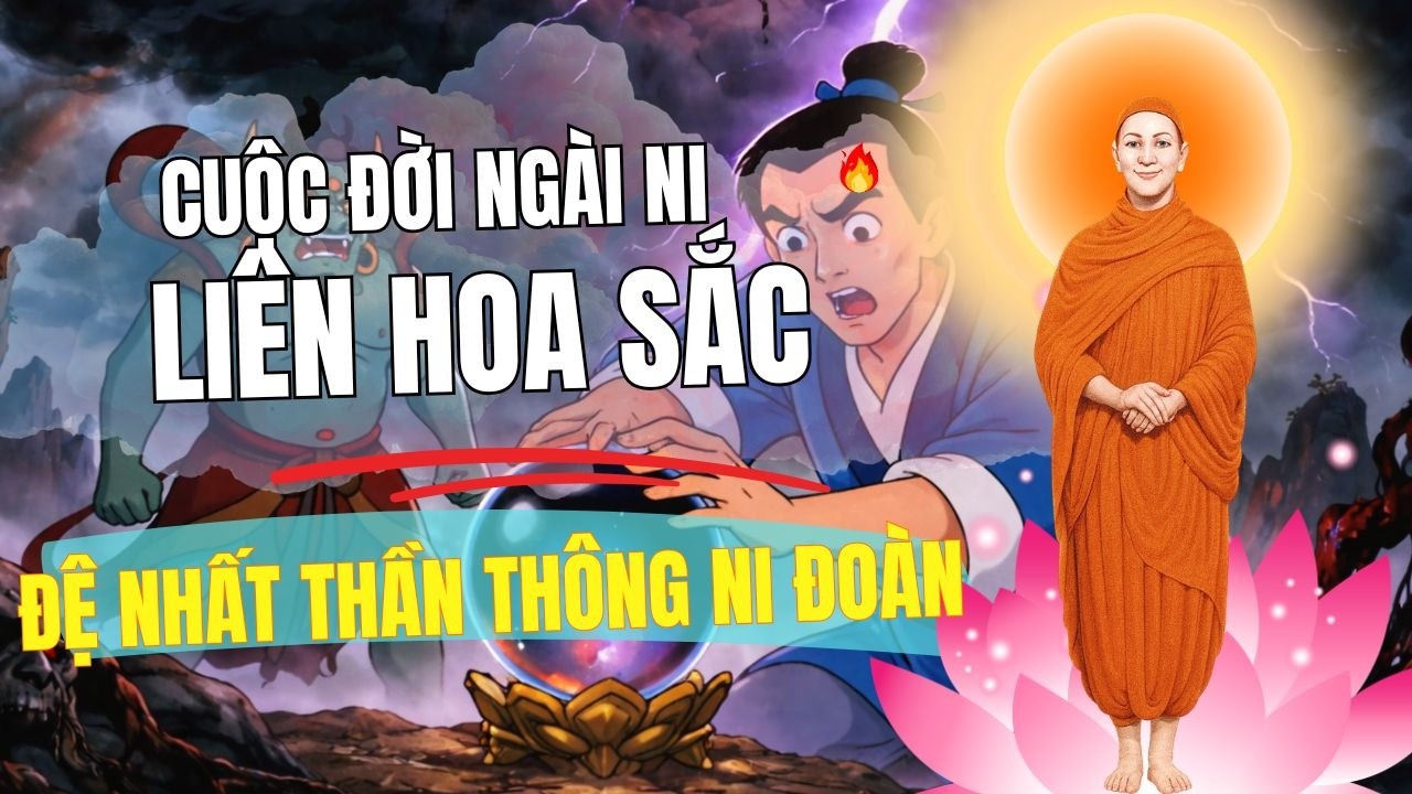 45 | TÔN GIẢ NI LIÊN HOA SẮC UPPALAVANNA ĐỆ NHẤT THẦN THÔNG NI ĐOÀN