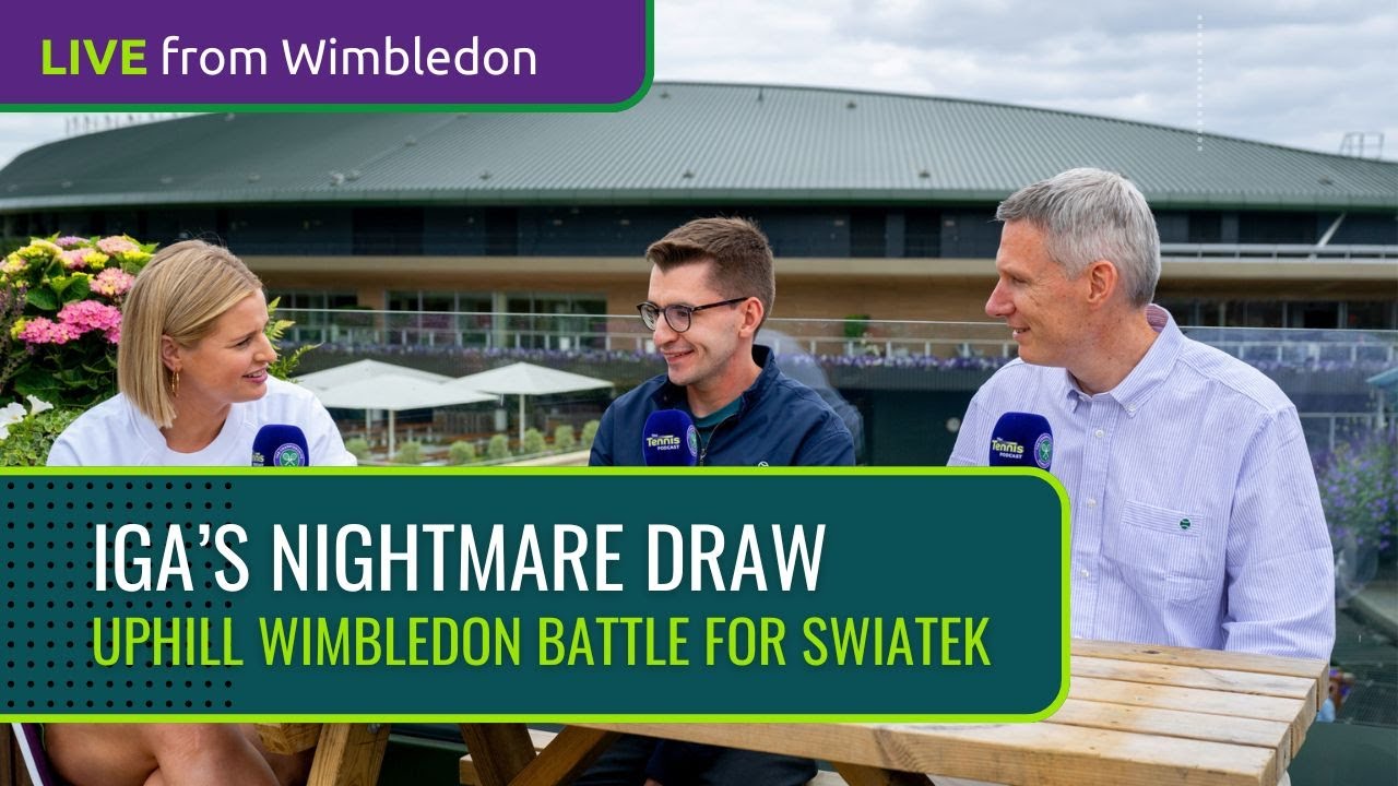 Does Iga Swiatek have a nightmare draw at Wimbledon?
