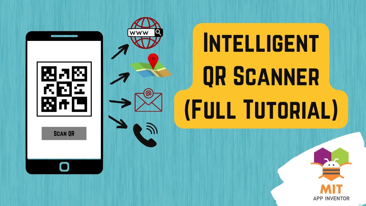 Intelligent QR Code Scanner in MIT App Inventor | MIT App Inventor QR Code Scanner