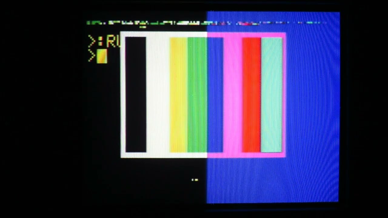 Showing All 256 Colors of a Real Bally Arcade/Astrocade