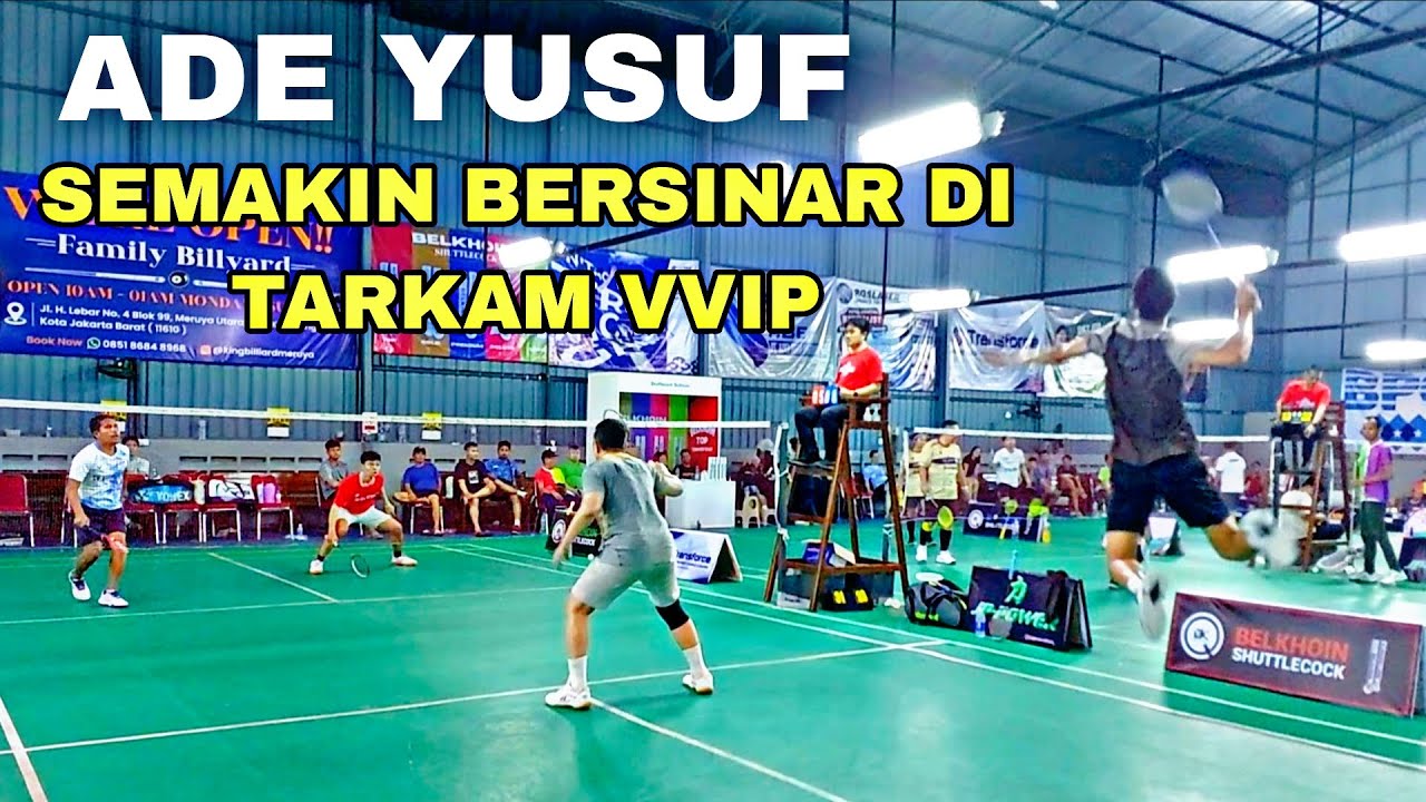 ADE YUSUF KUAT JUGA DI TARKAM VVIP Gendongan || Turnamen LA x KENZO OPEN 2025