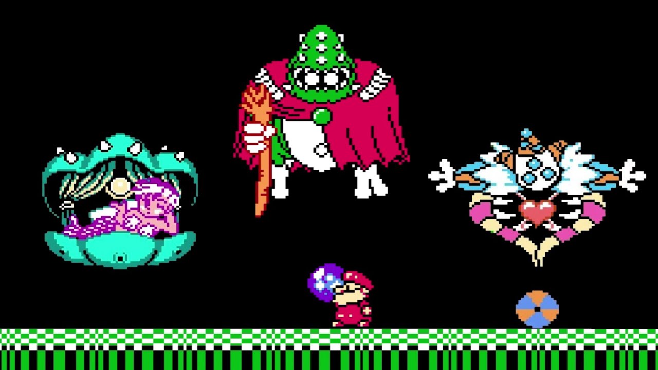 Don Doko Don 2 (NES) All Bosses (No Damage)