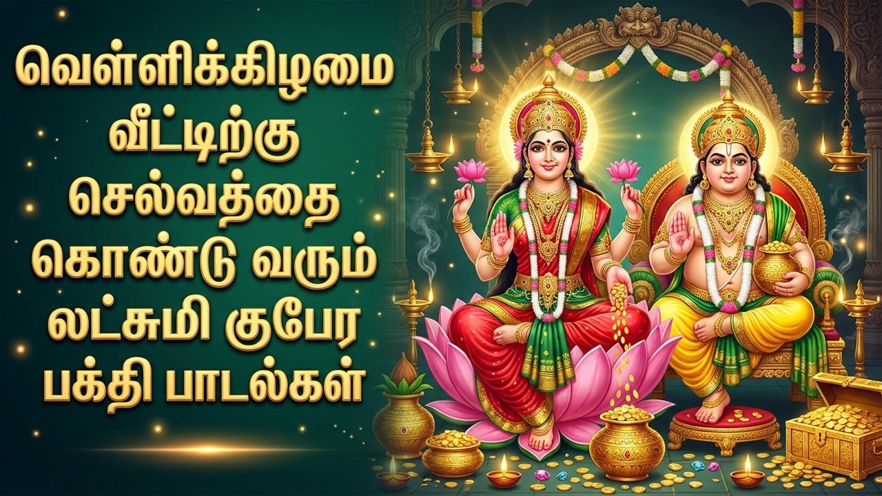 Friday Special Sri Laxmi Kubera Mantra and Kavasam 🙏 | Goddess Sri Laxmi Kubera Tamil Bhakti Songs