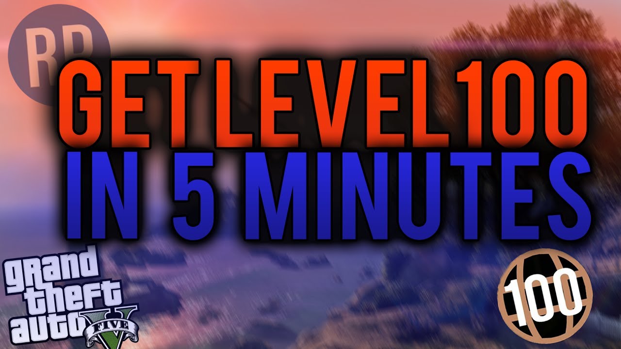 GTA Online | Get Level 100 in 5 Minutes!* | NEW RP Mod | *SAFE* |