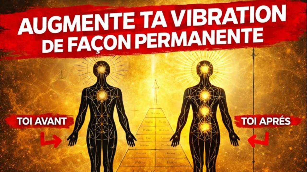 Augmente ta vibration de façon permanente (ce que personne ne t’explique vraiment).