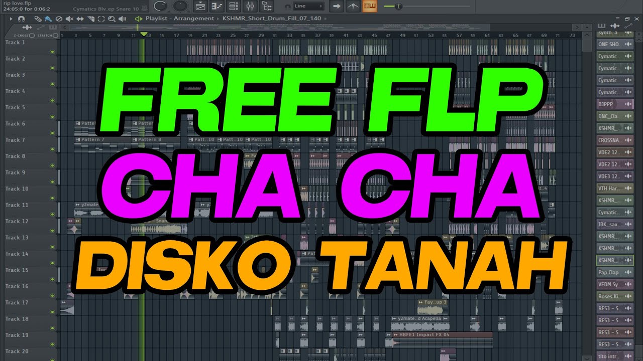 FREE FLP CHA CHA DISKO TANAH MANADO || DISTAN TUKANG TIPU || ANZELITO SIGING