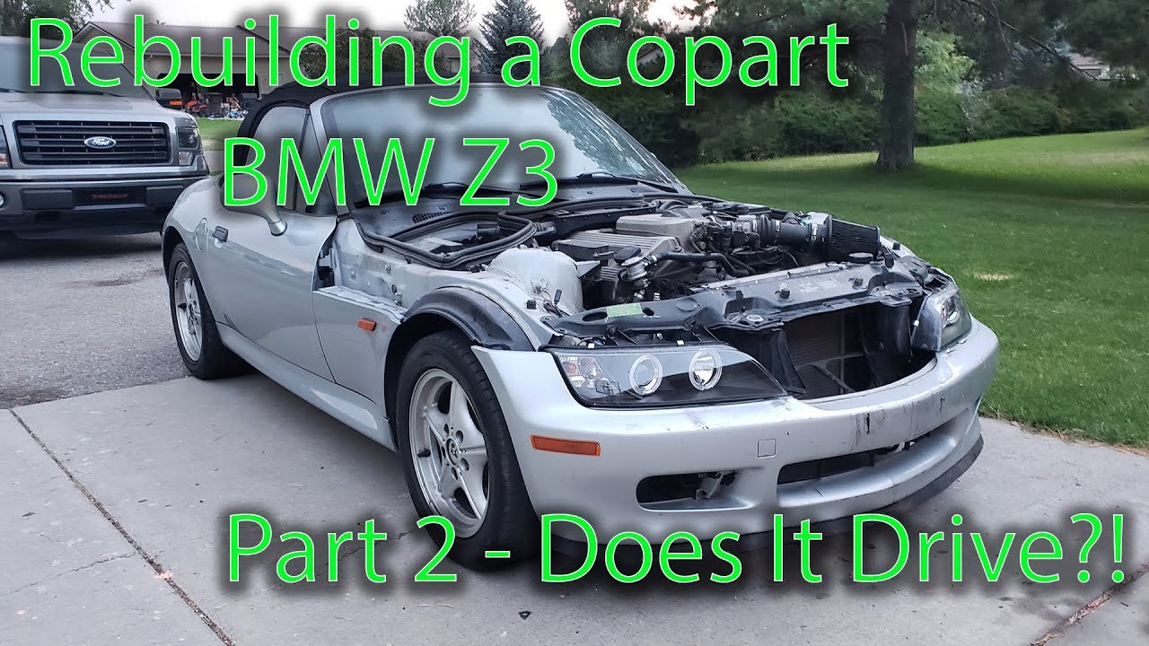 Rebuilding a Copart BMW Z3 - Part 2