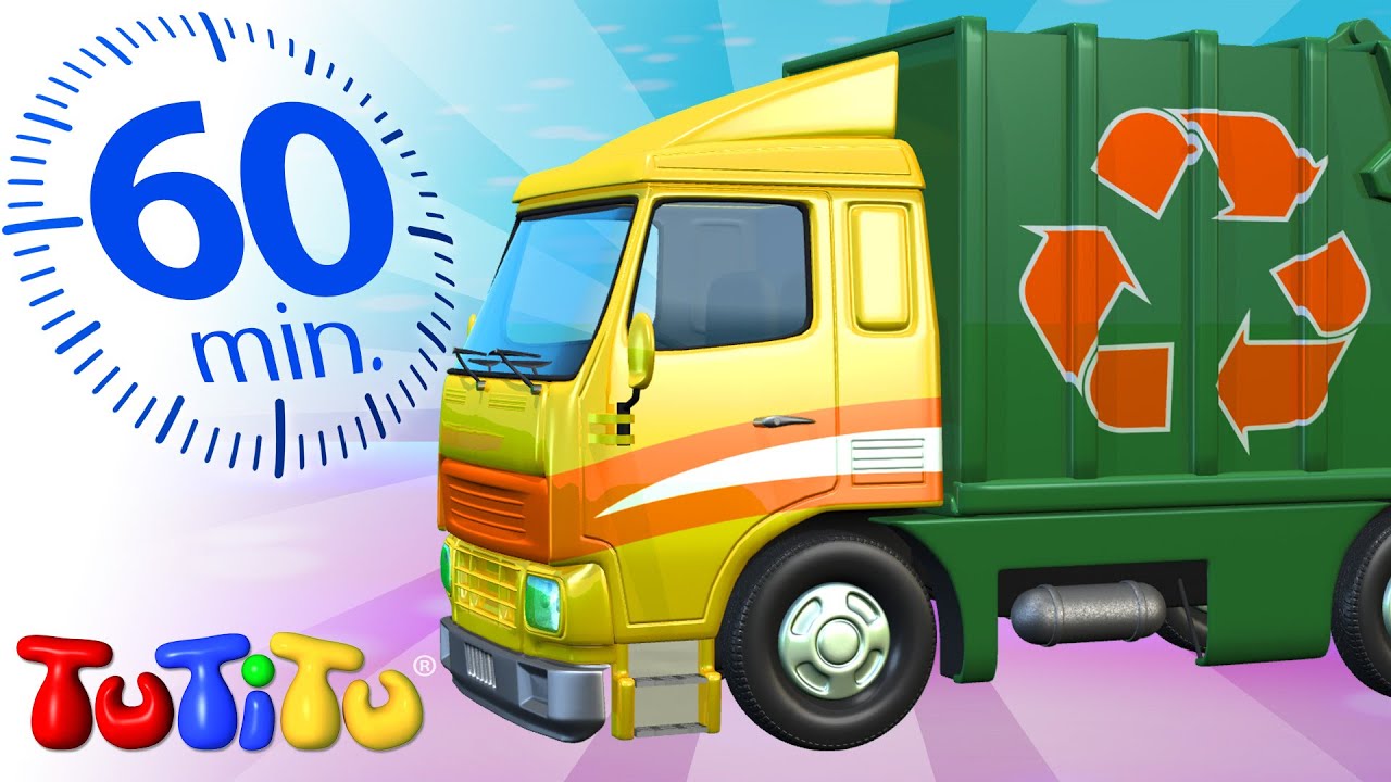 TuTiTu Italiano | Camion della spazzatura | E altri Giocattoli popolari per i bambini | 1 ora