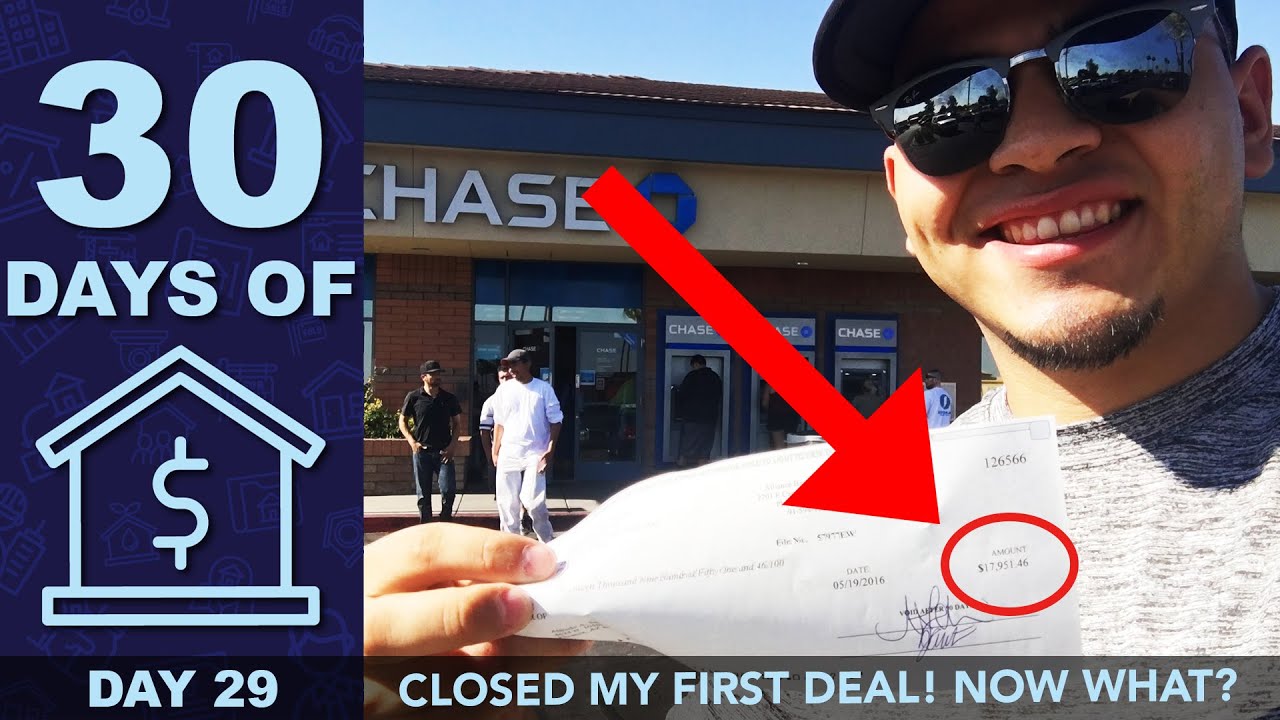 Here’s What You Do After Your FIRST DEAL!