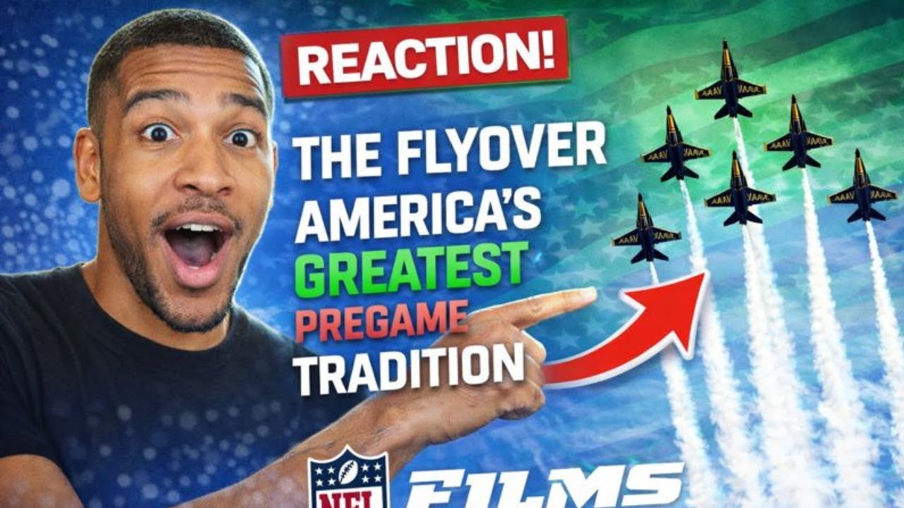 Brit Reacts to The Flyover – America’s Greatest Pregame Tradition