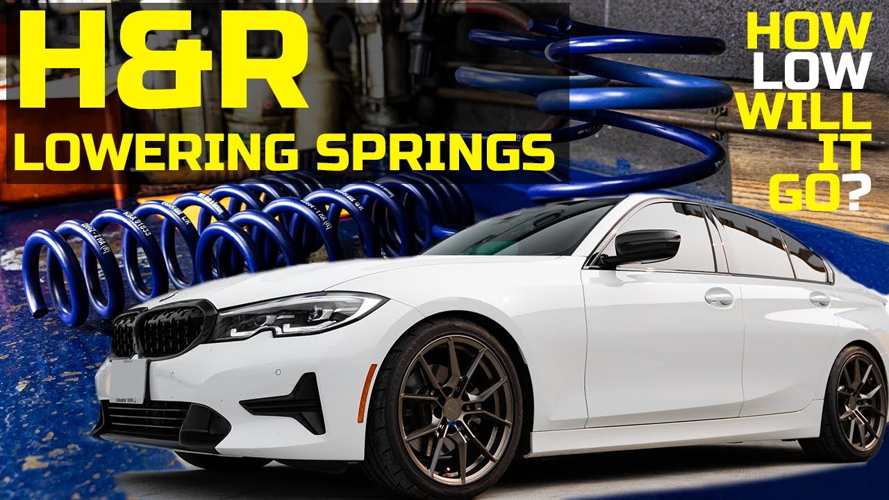 HOW LOW WILL IT GO? - G20 BMW 330i H&R LOWERING SPRINGS