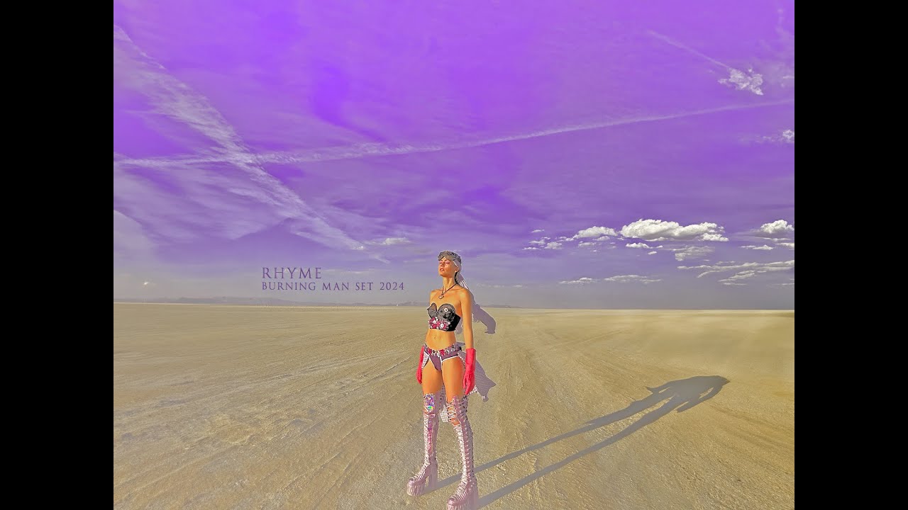 BURNING MAN DUNE RIDE, WRITE WITH RHYME, DJ EXPERIENCE 2024
