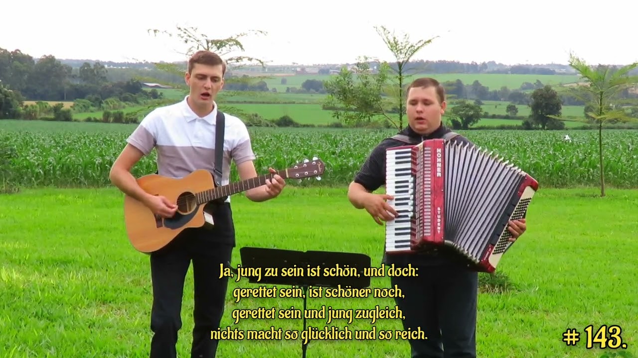 Ich bin Jung und ich bin Frei, von der Sündensklaverei.