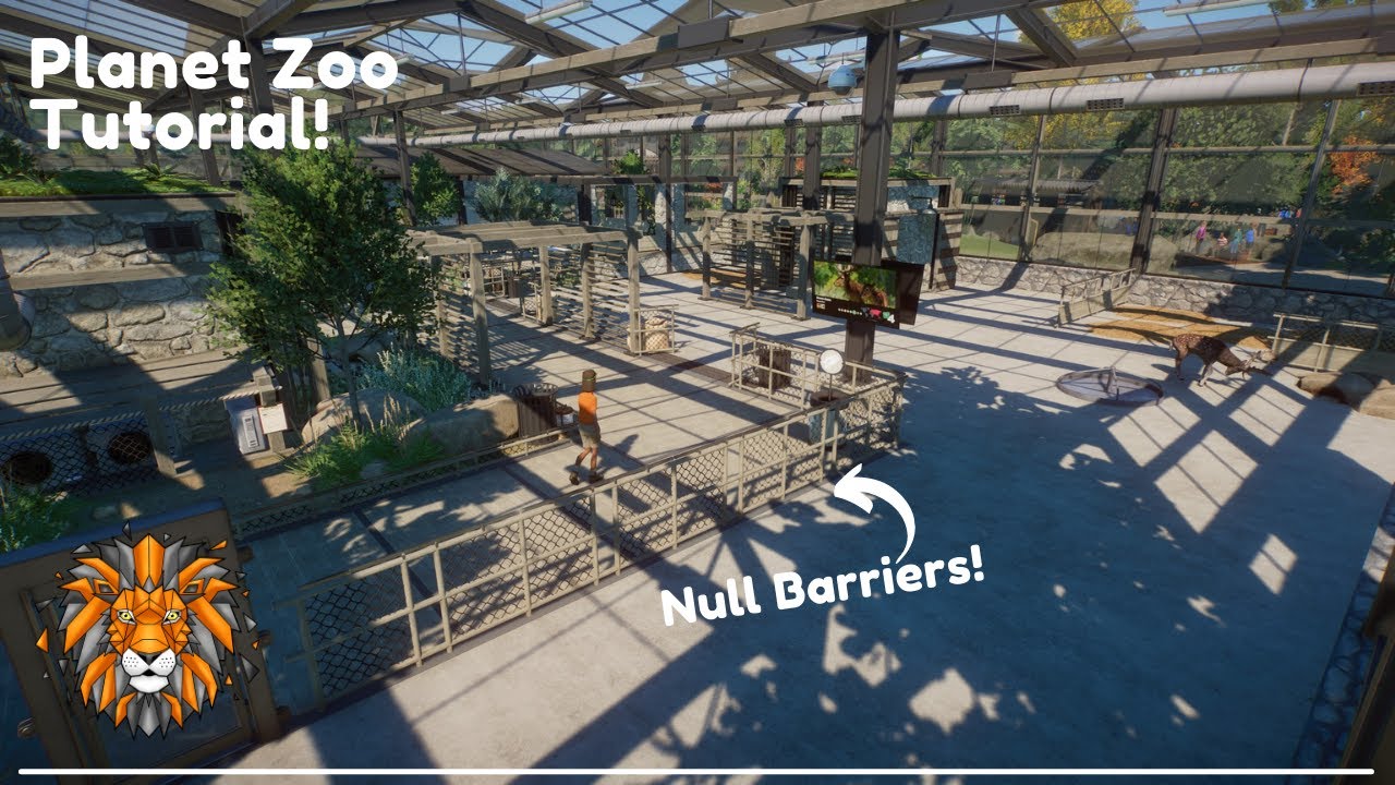 Учебное пособие Planet Zoo I: Устранение барьеров! Инструкции и идеи для создания естественных во...