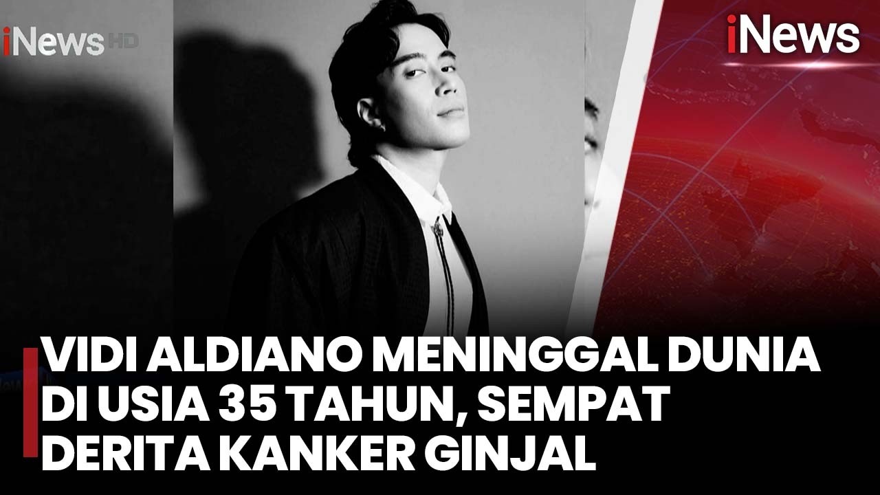 Vidi Aldiano Meninggal Dunia di Usia 35 Tahun, Sempat Derita Kanker Ginjal | iNews Sore 7/3