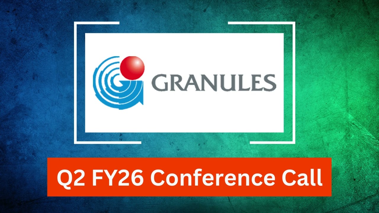 Granules India Q2 FY26 Concall: Demand Trends, Margin Outlook & Capacity Expansion Update