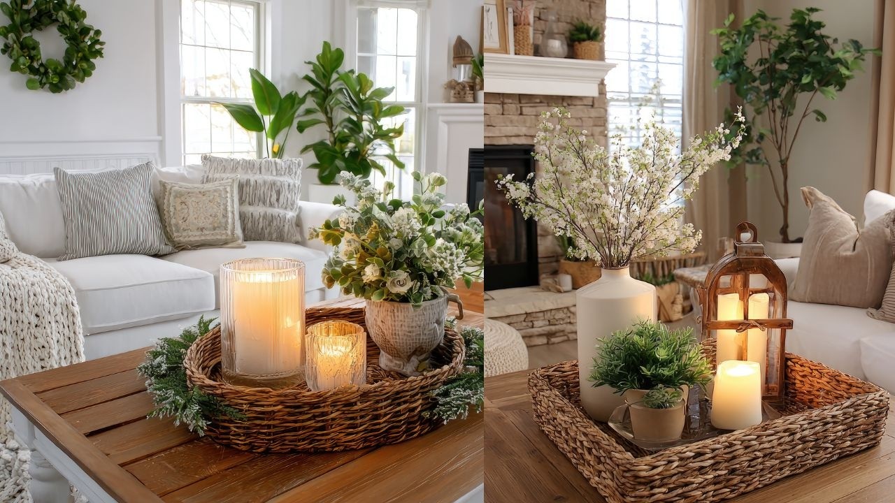 Easy Winter to Spring Decor 🌸 | Light, Cozy Farmhouse Refresh on a Budget