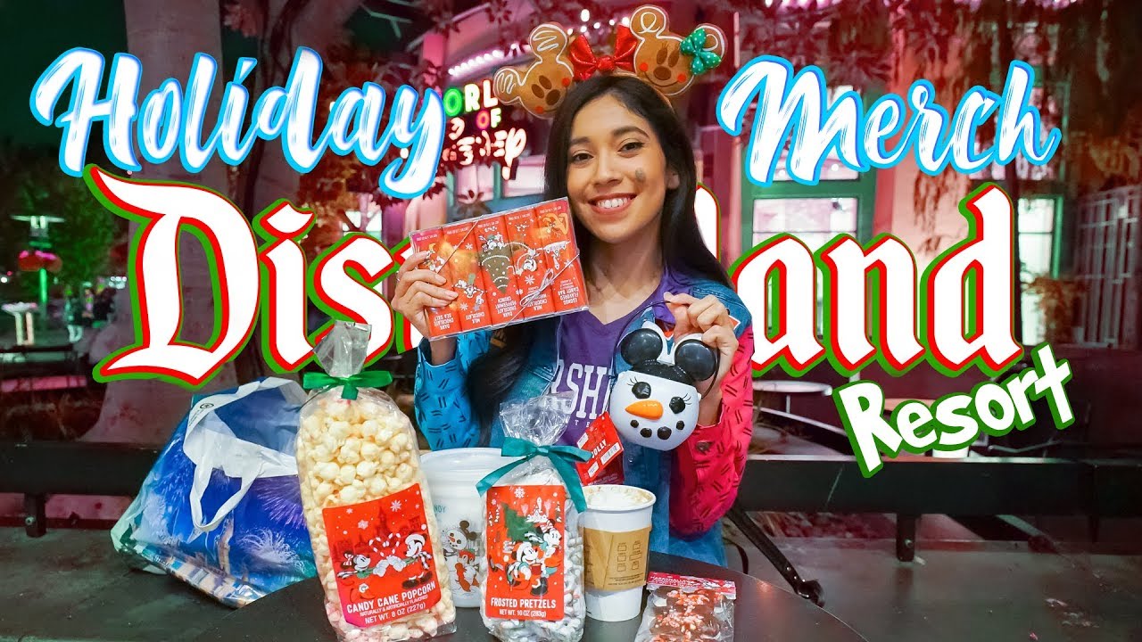 NEW Holiday Treats and Merch At The Disneyland Resort Already?! | Disney Holiday Merch 2019