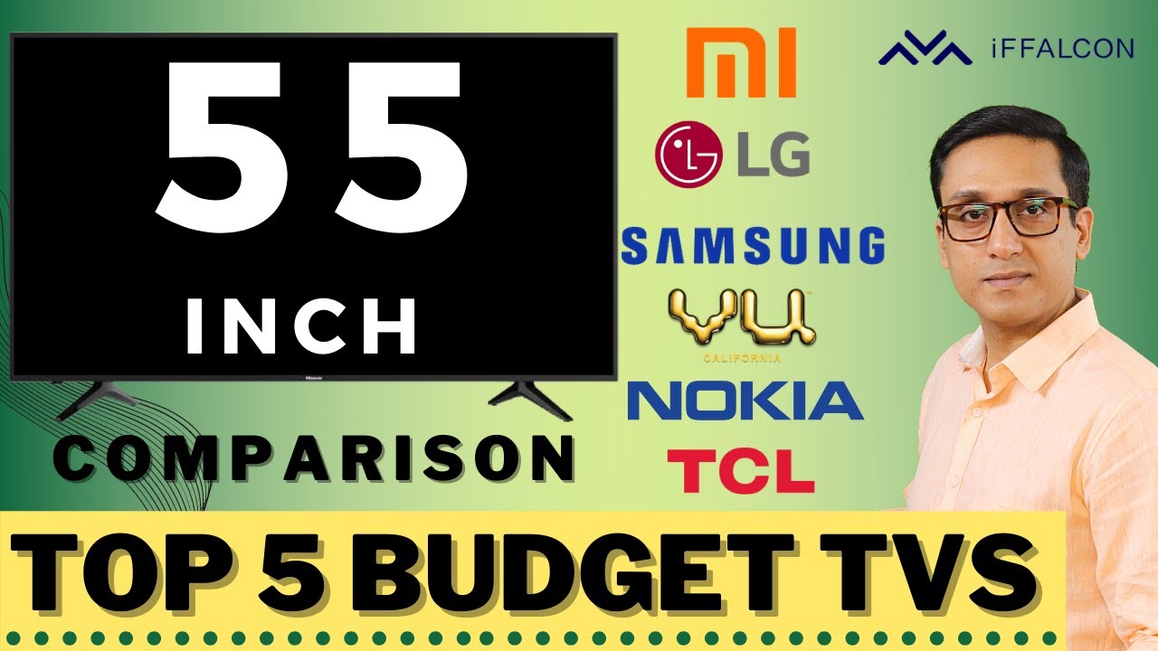 TOP 5 Budget Smart TV's 55 INCH 🇮🇳 APRIL 2020 🔥🔥 COMPARISON BETWEEN 11 BRANDS ⚡⚡