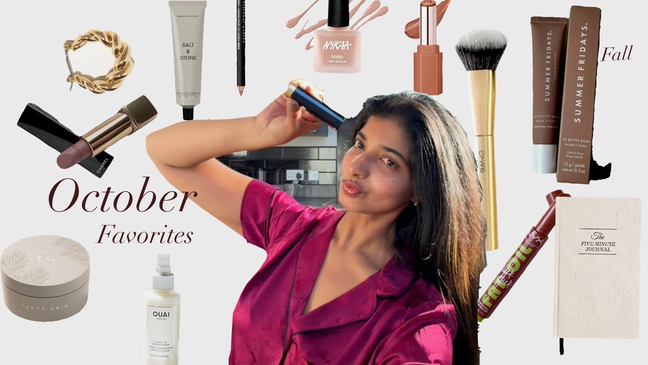 My October Beauty Favorites! Fenty, Chanel, Summer Fridays & More Must-Haves