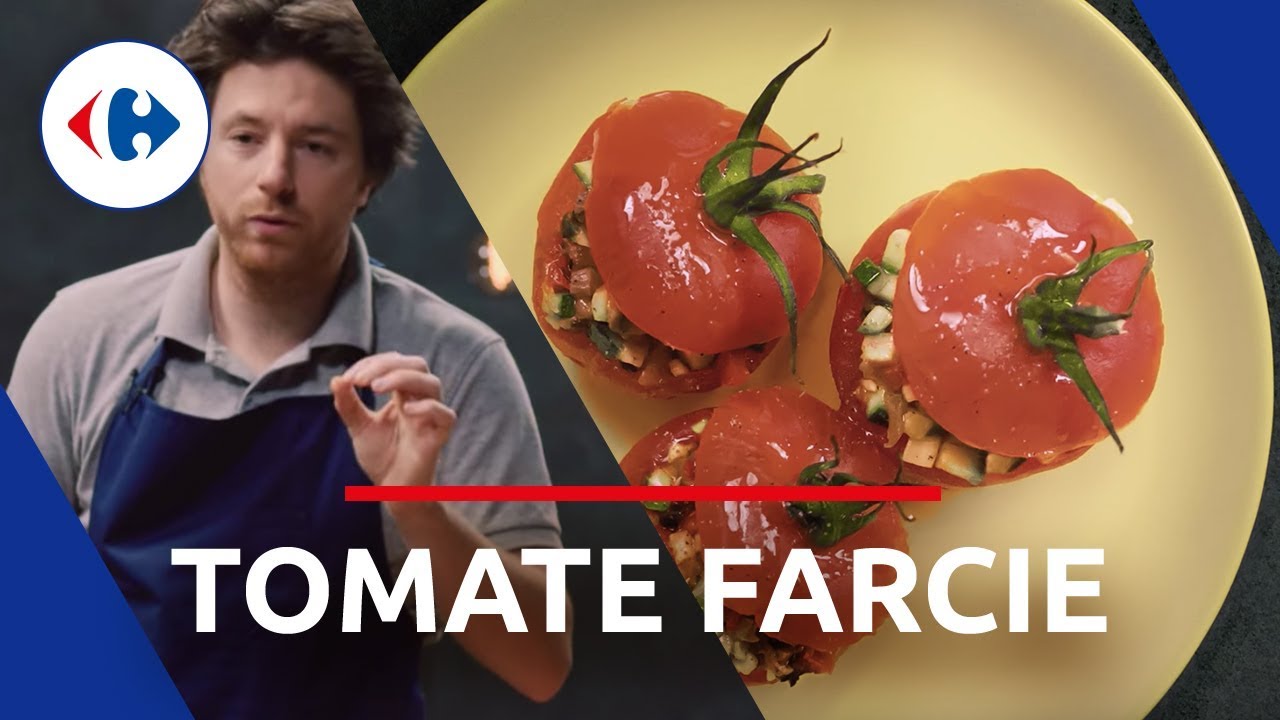 Tomate Farcie avec Jean Imbert - 1, 2, 3, Frais, Partez ! | Les recettes Carrefour