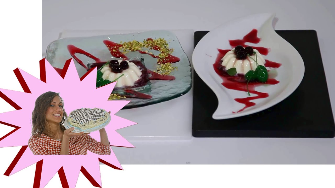 Panna Cotta con Marmellata di Ciliegie - Le Ricette di Alice