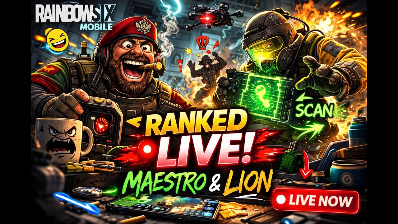 Rainbow Six Mobile Live Stream | Sunday Fun Stream