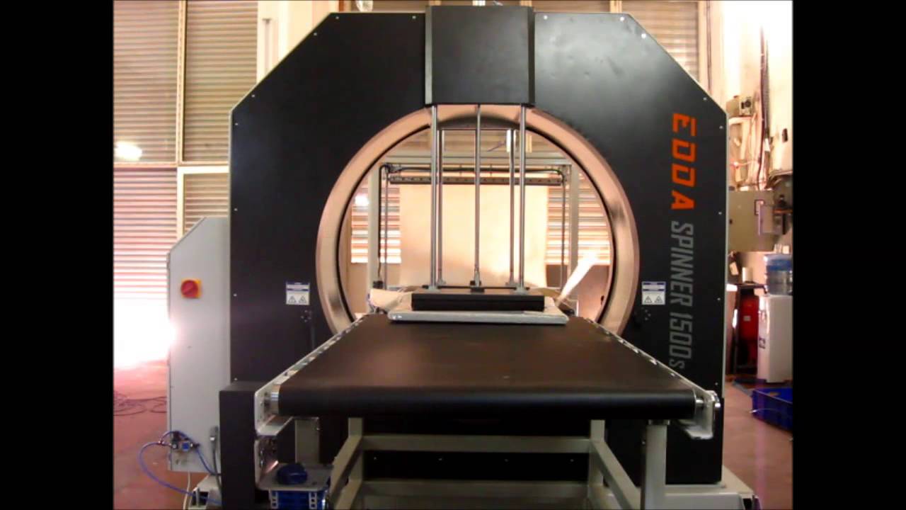 Spinner 1500 & BN 1500 Stretch Wrapping Machine with Air Bubble Film Unit