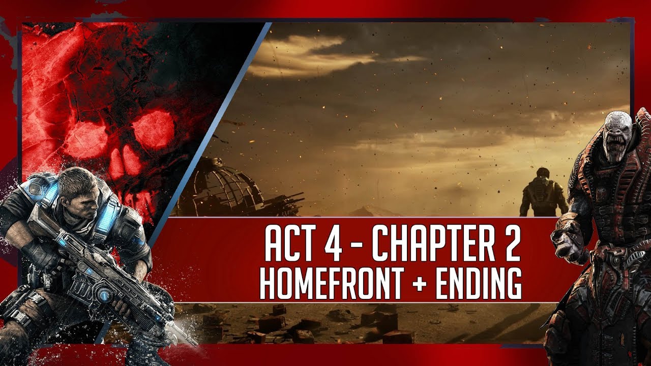 Gears of War 5 |Act 4- Chapter 2 | The Fall | Final Boss & Ending | RTX