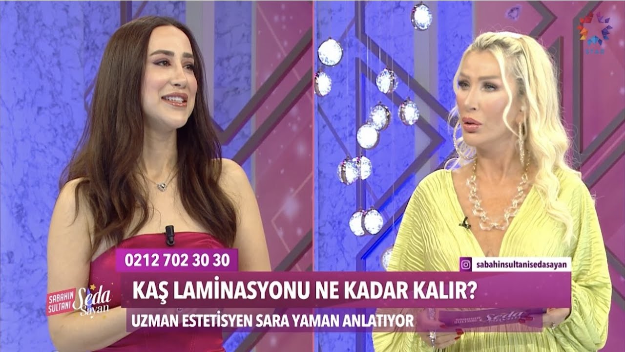 SABAHIN SULTANI SEDA SAYAN PROGRAMI - KONUK UZM. EST. SARA YAMAN