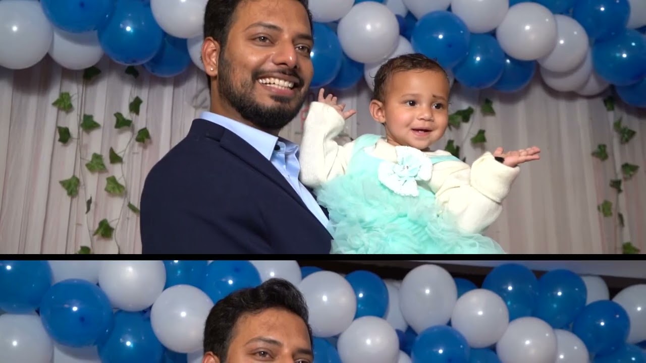 1ST B DAY SONG OF RABIA & SHANAYA   BY KAUSHAL ART STUDIO LAMINI PTK MOB 8054844200