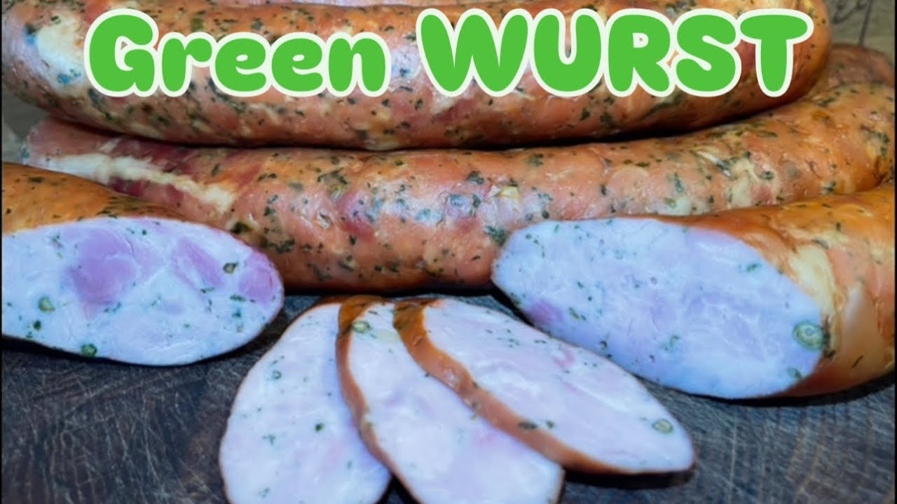 Green WURST… kiełbasa z zielonym pieprzem…