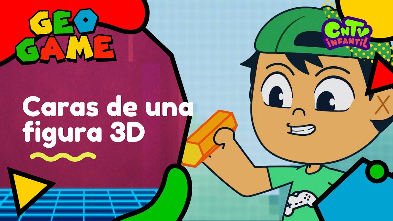 Geogame - Caras de una figura 3D
