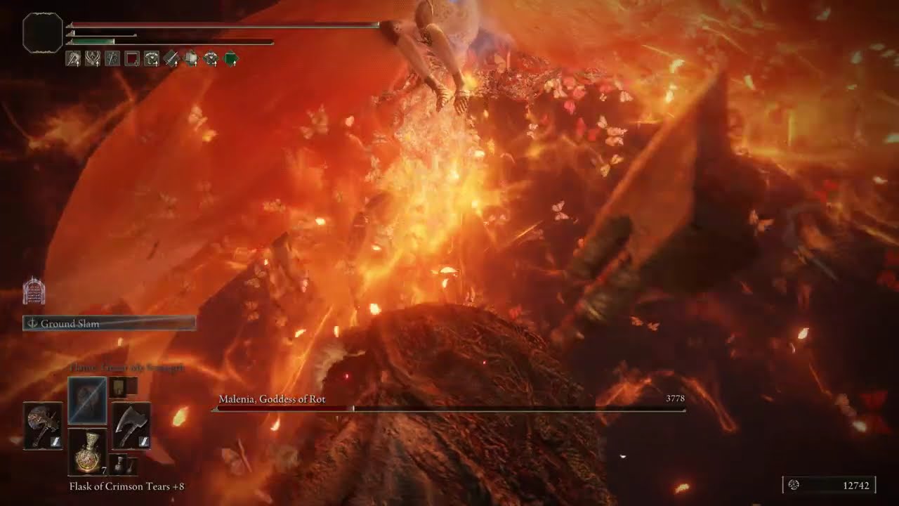 Malenia, Blade of Miquella Boss Fight - ELDEN RING